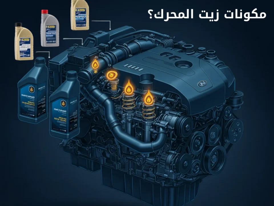 مكونات زيت المحرك: ما الذي يحتويه زيت سيارتك؟ Rheinol Egypt