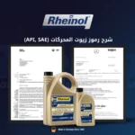 شرح رموز زيوت المحركات (API, SAE) - دليل شامل Rheinol Egypt